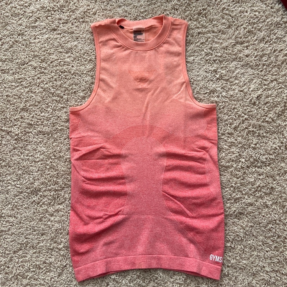 Gymshark ombré seamless tank